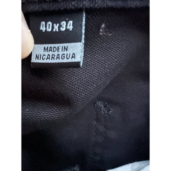 Carhartt Mens Black Duck Work Dungaree Loose Original Fit Denim Pants 40x34 New - Picture 8 of 8